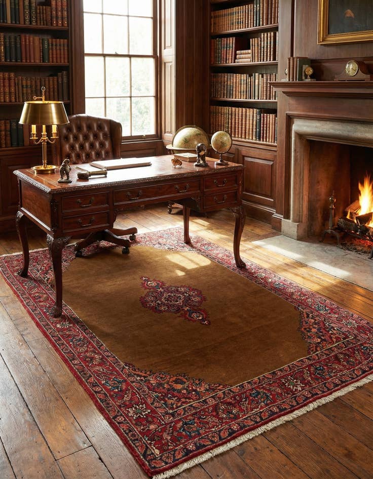 Detail image of 3' 7 x 5' 9 Bidjar Rug