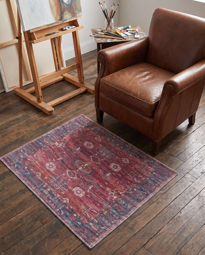 60cm x 95cm Waschbar Maahru Teppich