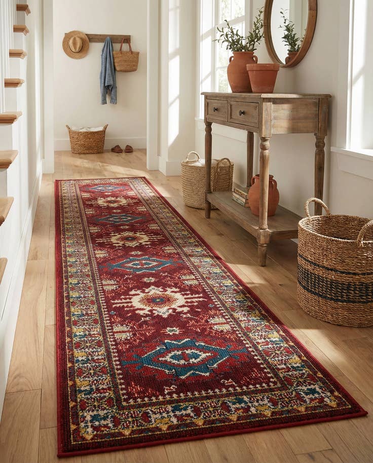 Detail image of 2' 7 x 12' Easy-Clean Baja Indoor / Outdoor Runner Rug
