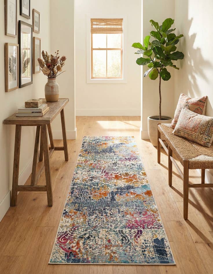 Detail image of  2' 7 x 9' 10 Malibu Runner Rug