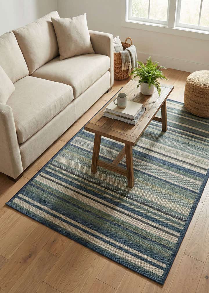 4' x 6' Easy-Clean Baja Indoor / Outdoor Rug
