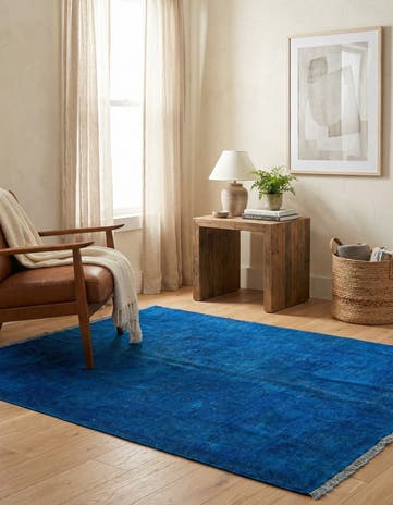 4' 1 x 5' 8 Hand Knotted Ultra Vintage Persian Wool Rug
