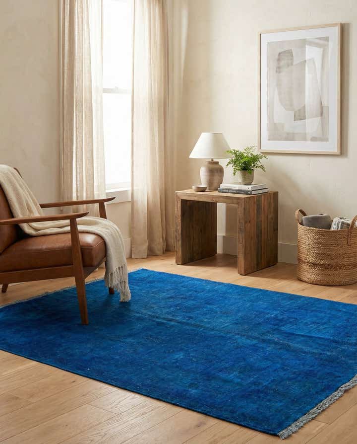 4' 1 x 5' 8 Hand Knotted Ultra Vintage Persian Wool Rug