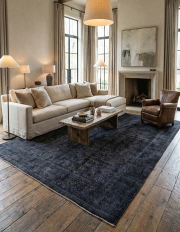 9' 9 x 11' 2 Hand Knotted Ultra Vintage Persian Wool Rug