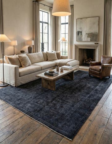 9' 9 x 11' 2 Hand Knotted Ultra Vintage Persian Wool Rug