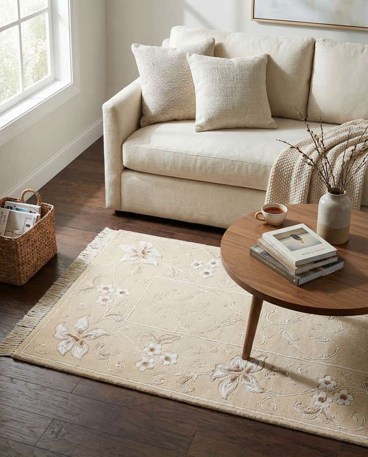 2' 8 x 4' 8 Hand Knotted Darya Wool Rug