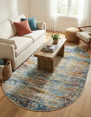 Malibu Oval Rug