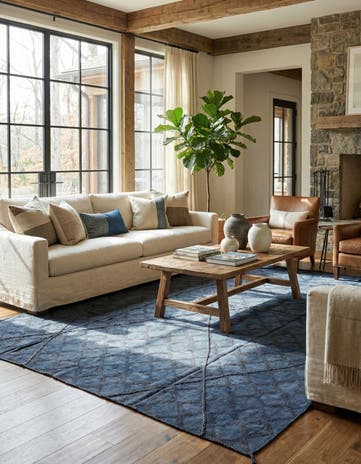 8' 1 x 11' 1 Hand Woven Kilim Modern Wool Rug