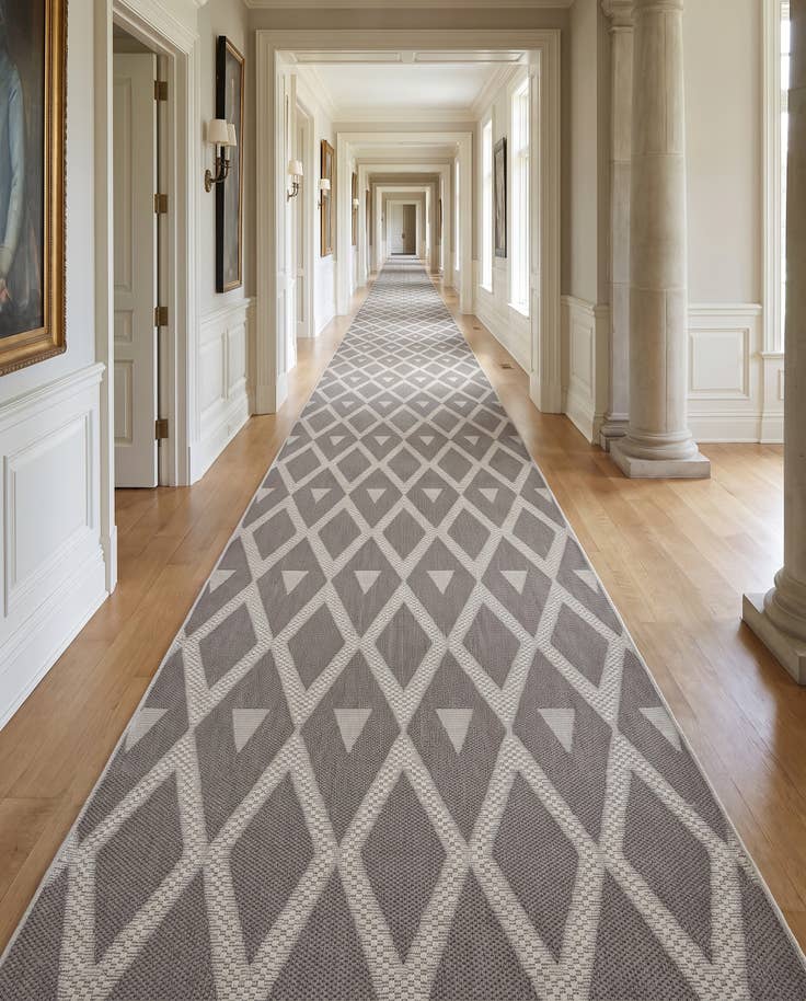 Detail image of 4' x 82' Easy-Clean Indoor / Outdoor Runner Rug