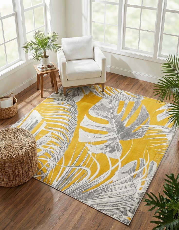 Detail image of 10' x 10' Blossom Square Rug