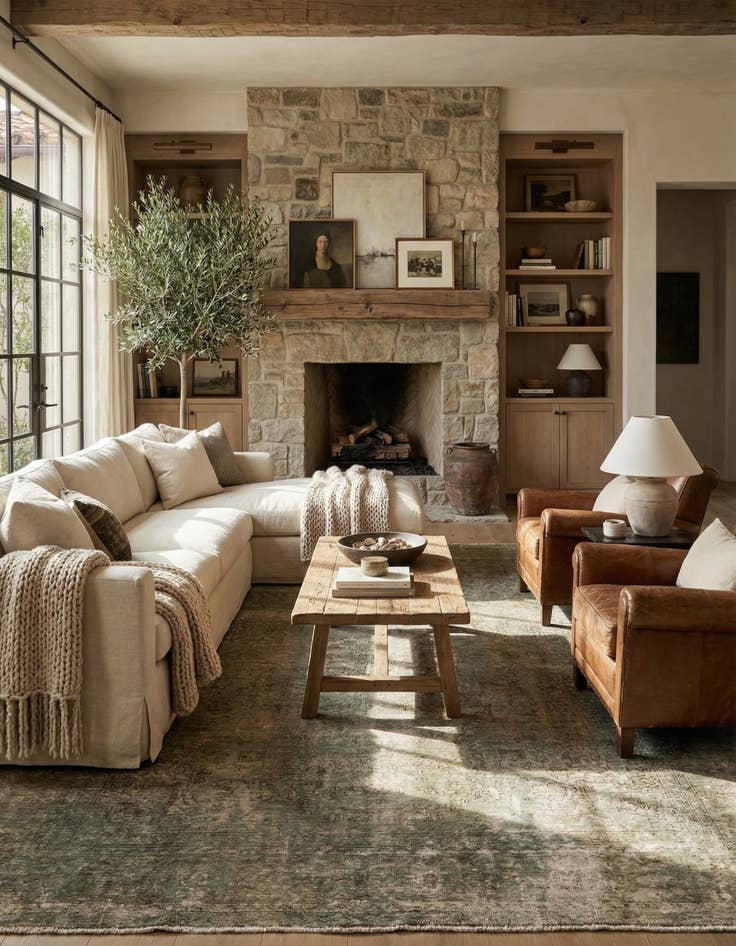 Detail image of 7' 10 x 10' 10  Hand Knotted Ultra Vintage Persian Wool Rug