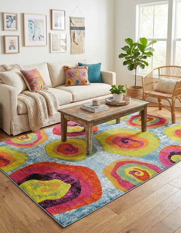 Blue Florence Rug
