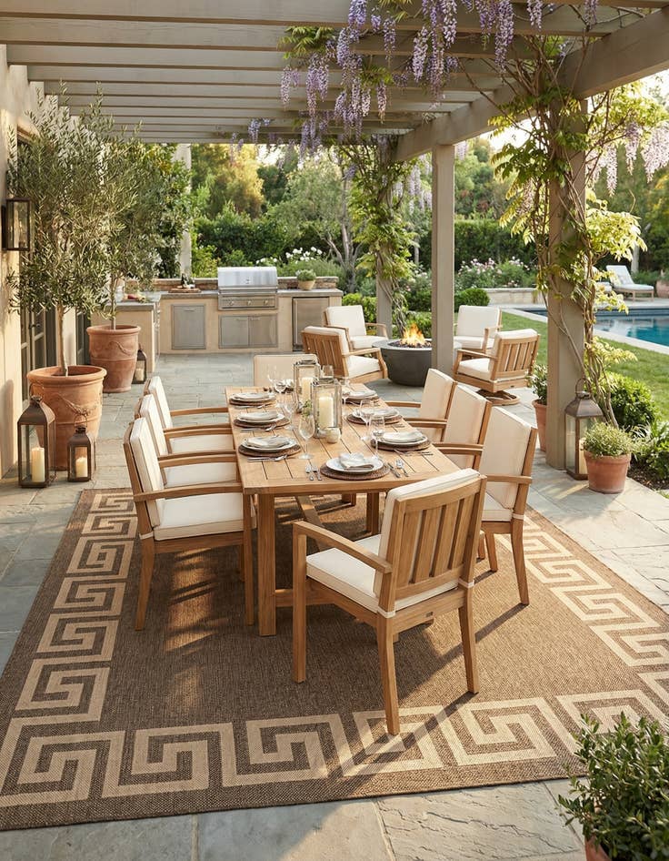 Detail image of 12' x 12' Dunes Square Rug