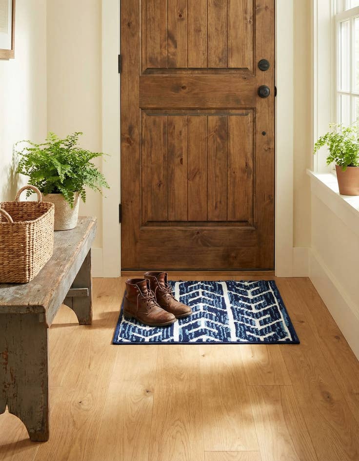 Detail image of 1' 8 x 1' 8  Washable Sabrina Soto Aston Indoor / Outdoor Sample Rug