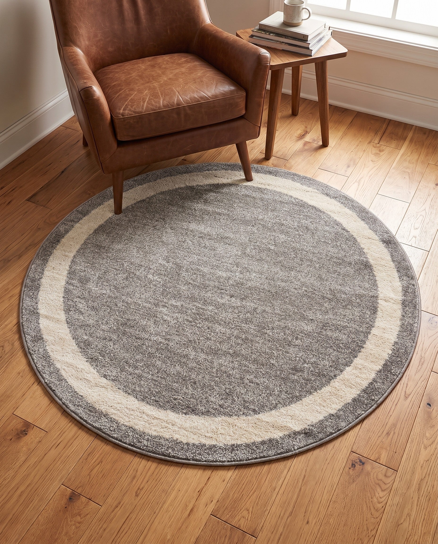 4' x 4' Angelica Round Rug
