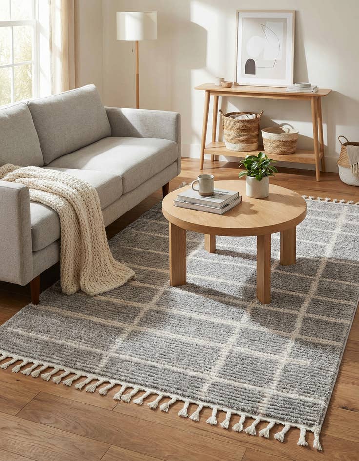 Detail image of 5' 3 x 7' 7 Lagom Shag Rug