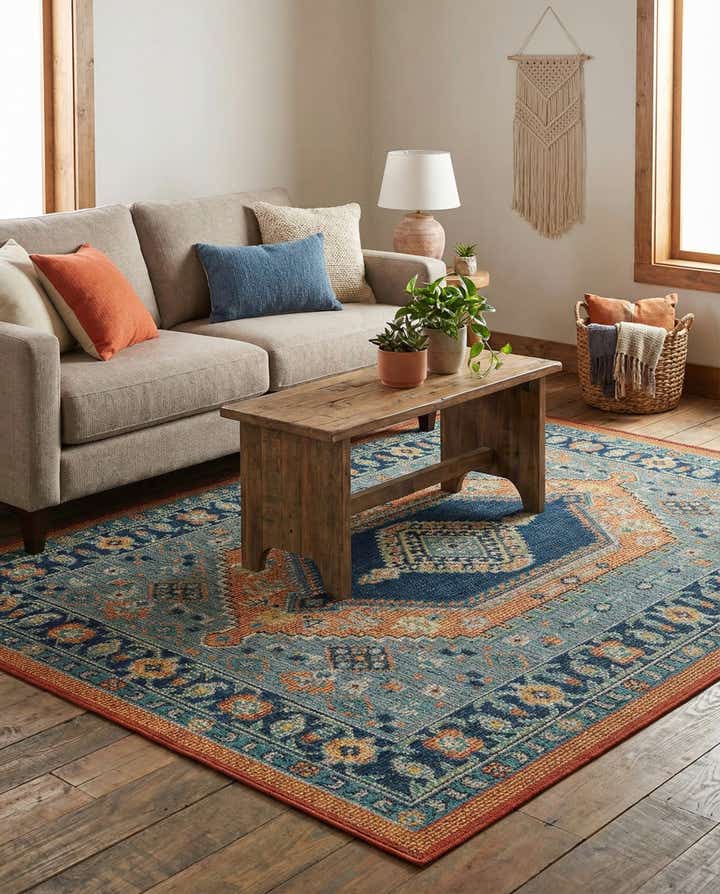 4' x 6' Easy-Clean Baja Indoor / Outdoor Rug