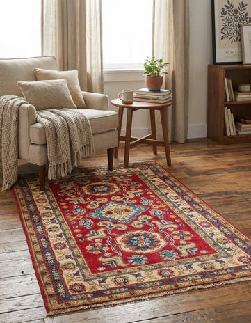 2' 8 x 4' 2 Hand Knotted Kazak Rug