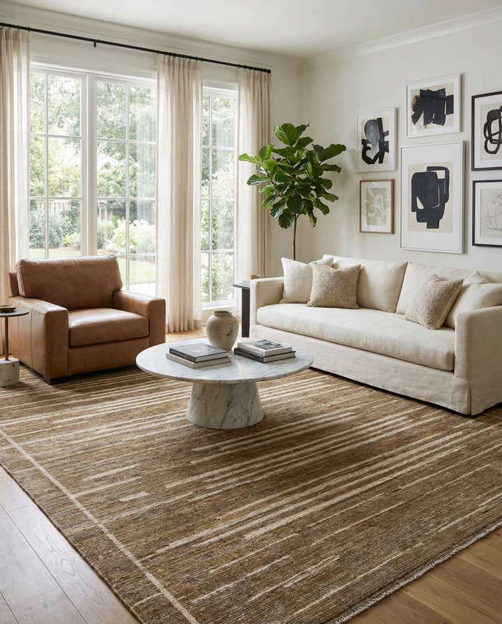 8' 1 x 9' 9 Hand Knotted Darya Wool Rug