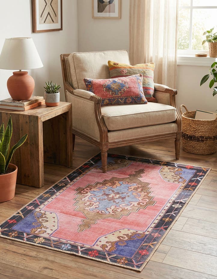 2' x 3' Washable Timeless Rug