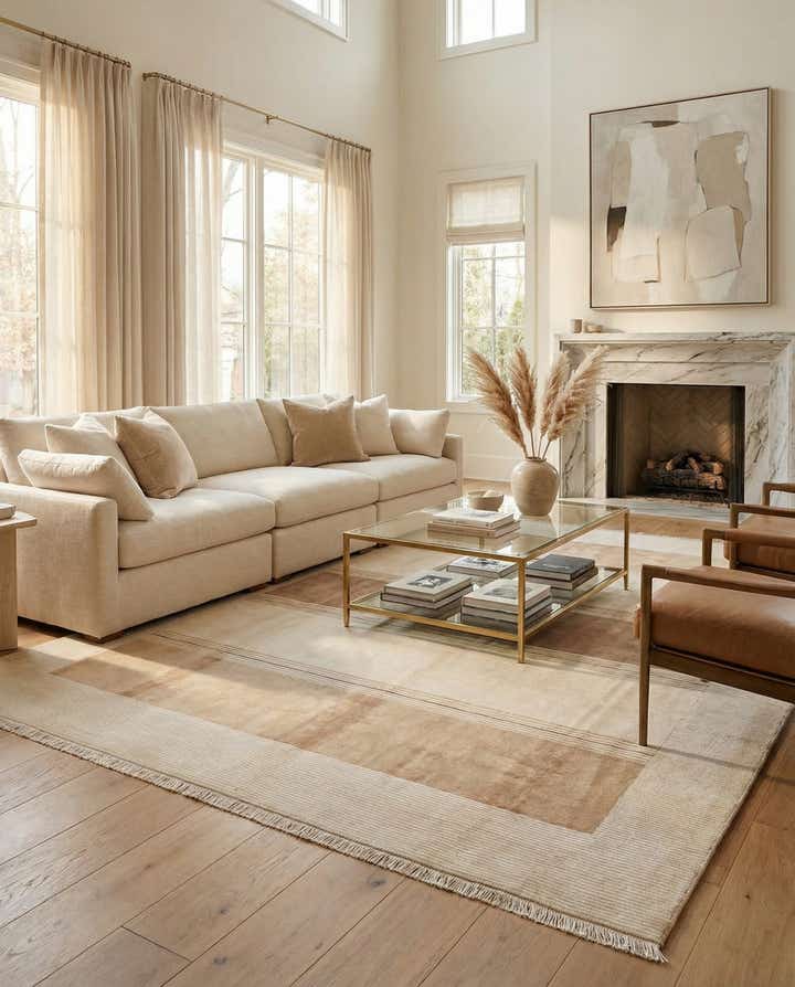 7' 10 x 9' 9 Hand Knotted Darya Wool Rug