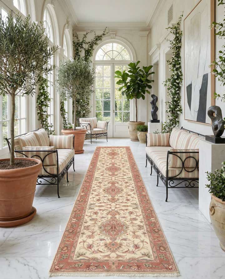 2' 9 x 14' 5 Tabriz Runner Rug