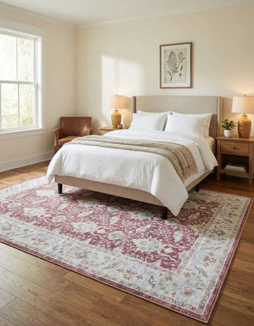 6' 1 x 9' Washable Timeless Rug