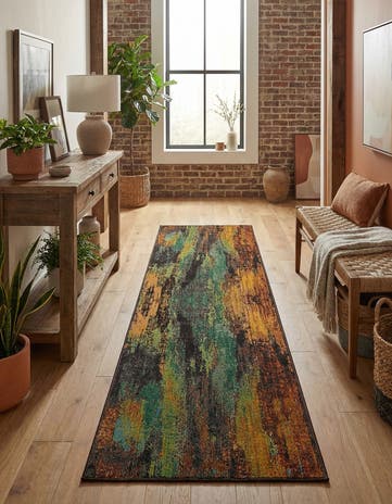 2' 7 x 10' Washable Sevilla Runner Rug