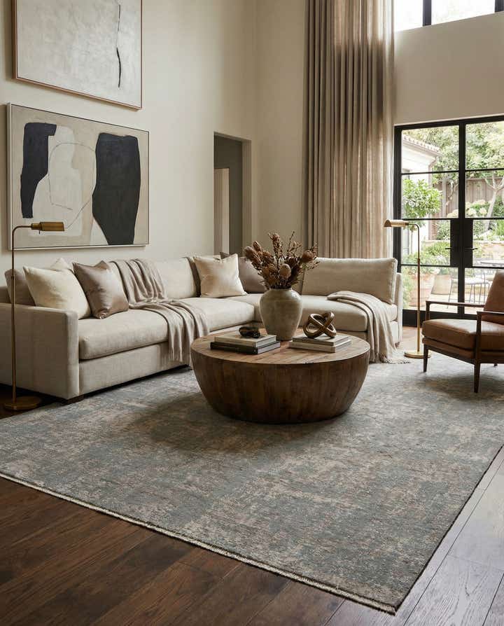 8' 10 x 11' 6 Hand Knotted Ultra Vintage Persian Wool Rug