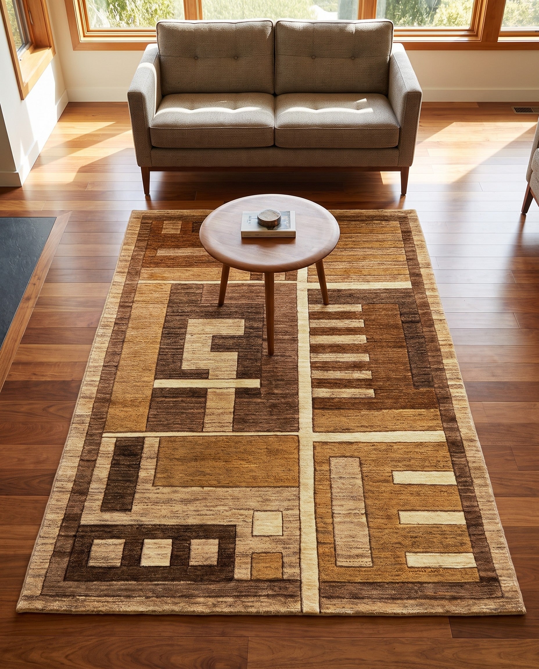 4' 9 x 6' 7 Juma Wool Rug