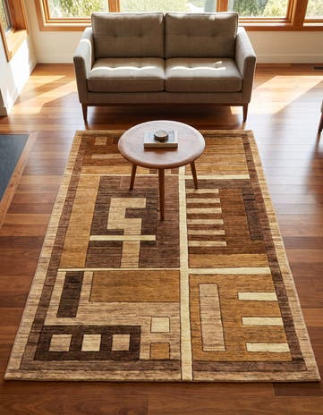 4' 9 x 6' 7 Juma Wool Rug