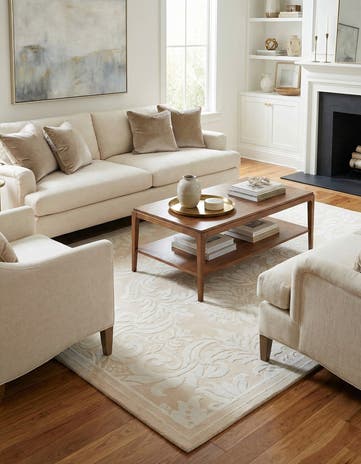 5' 9 x 7' 10 Hand Knotted Darya Wool Rug