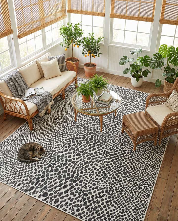9' x 12' Easy-Clean Jill Zarin Cape Town Indoor / Outdoor Rug