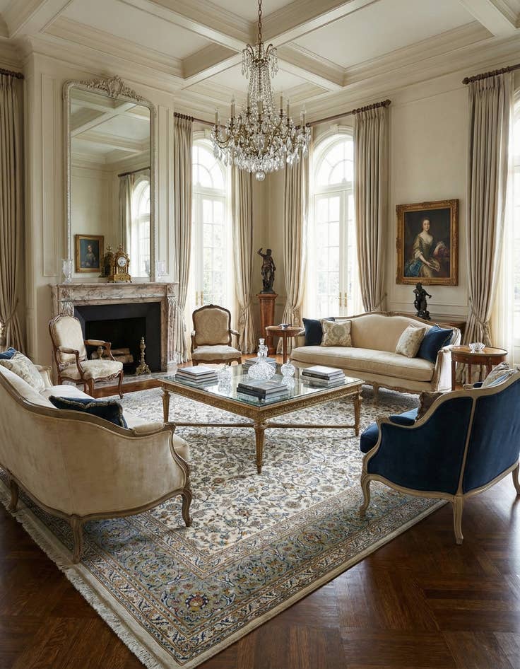 Detail image of 10' x 16' 2 Kashan Rug