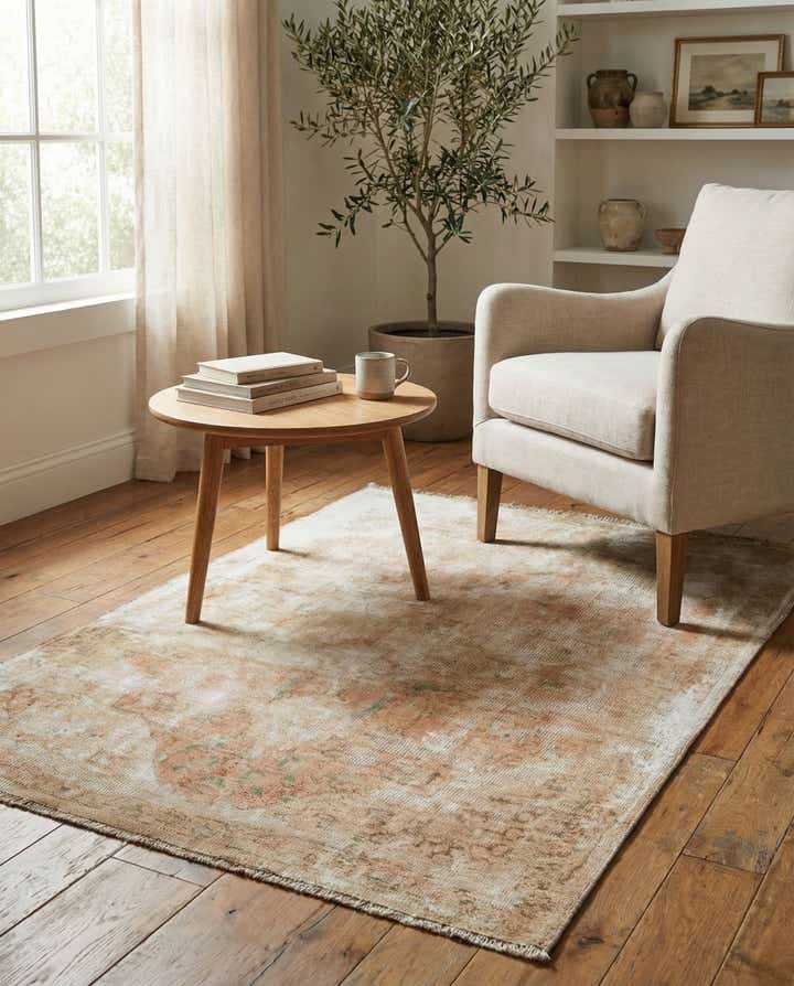 3' x 5' Hand Knotted Ultra Vintage Persian Wool Rug