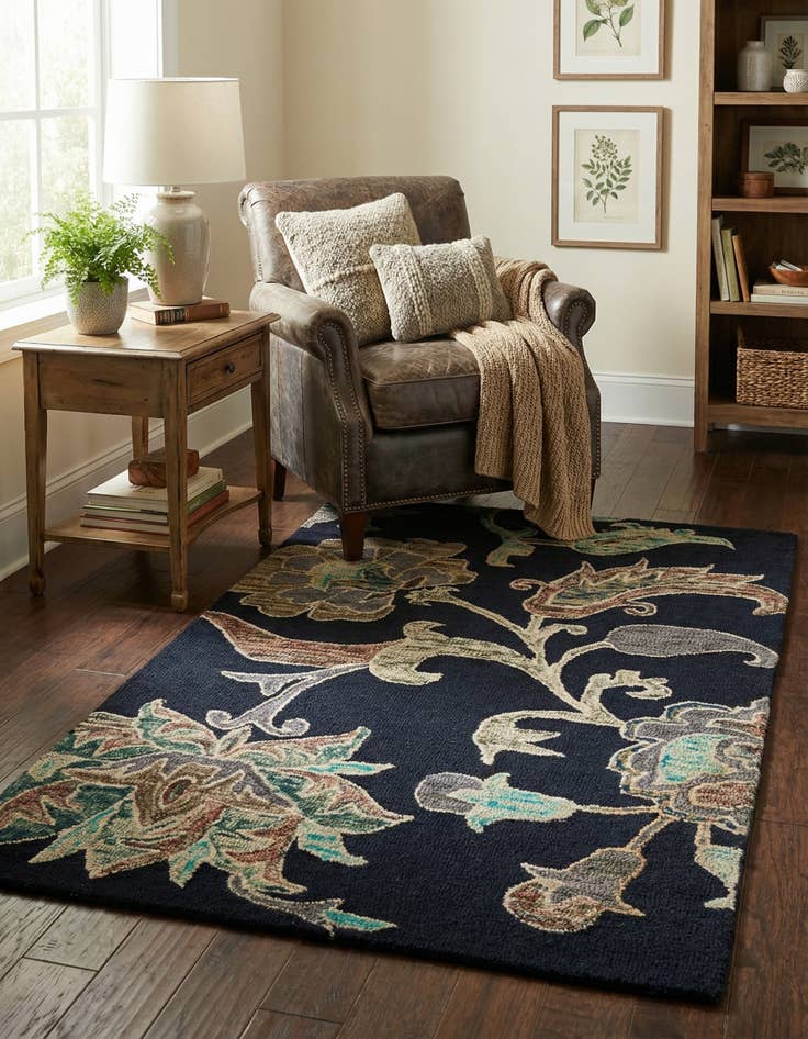 Detail image of  3' x 5' Agra Rug