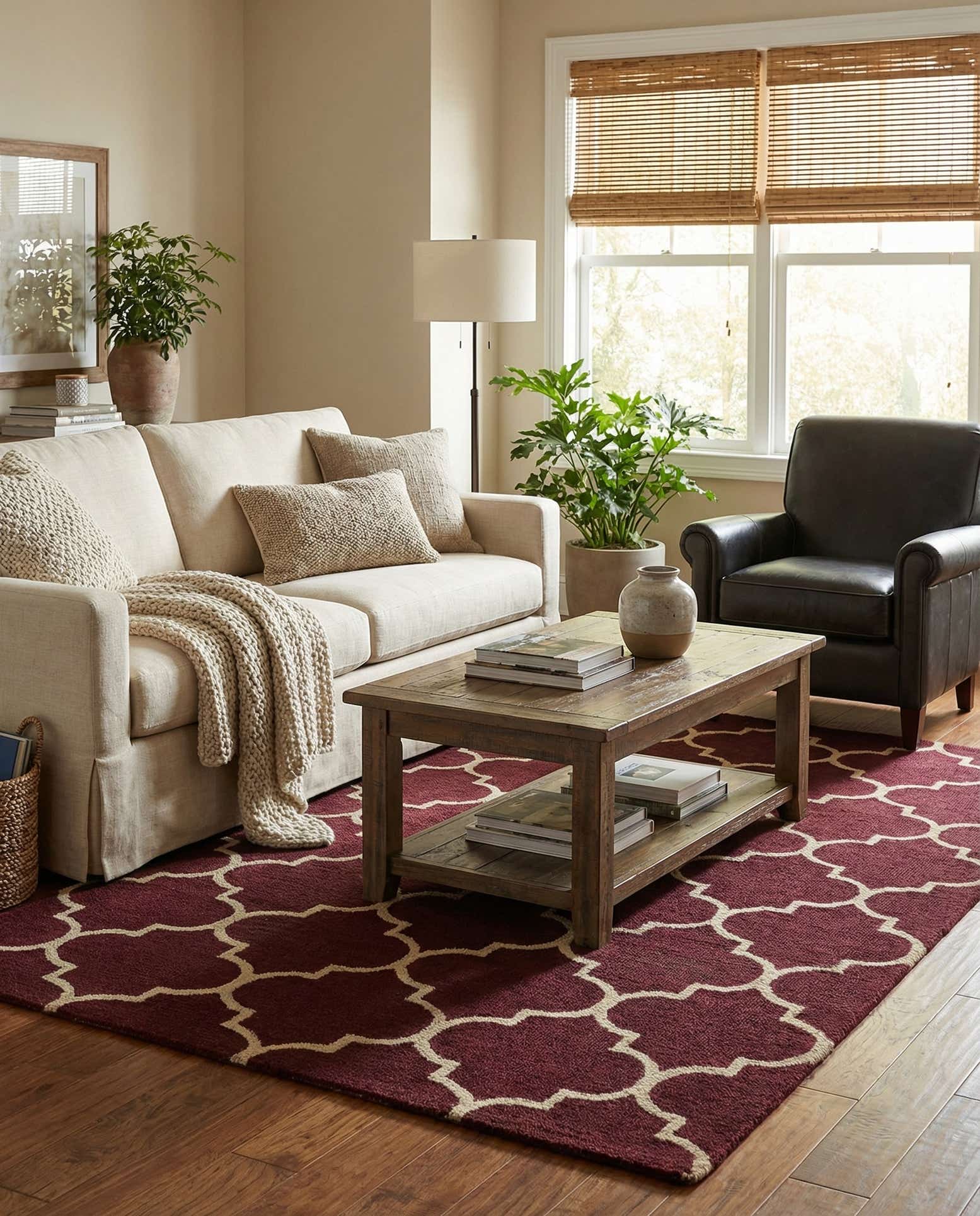5' 1 x 8' Luna Wool Rug