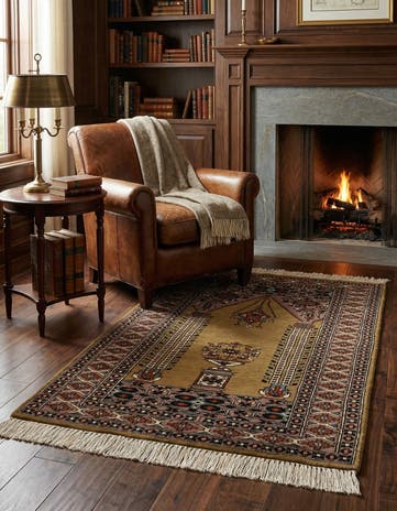 2' 8 x 4' Hand Knotted Bokhara Oriental Wool Rug