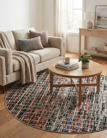 5' 3 x 5' 3 Aramis Round Rug