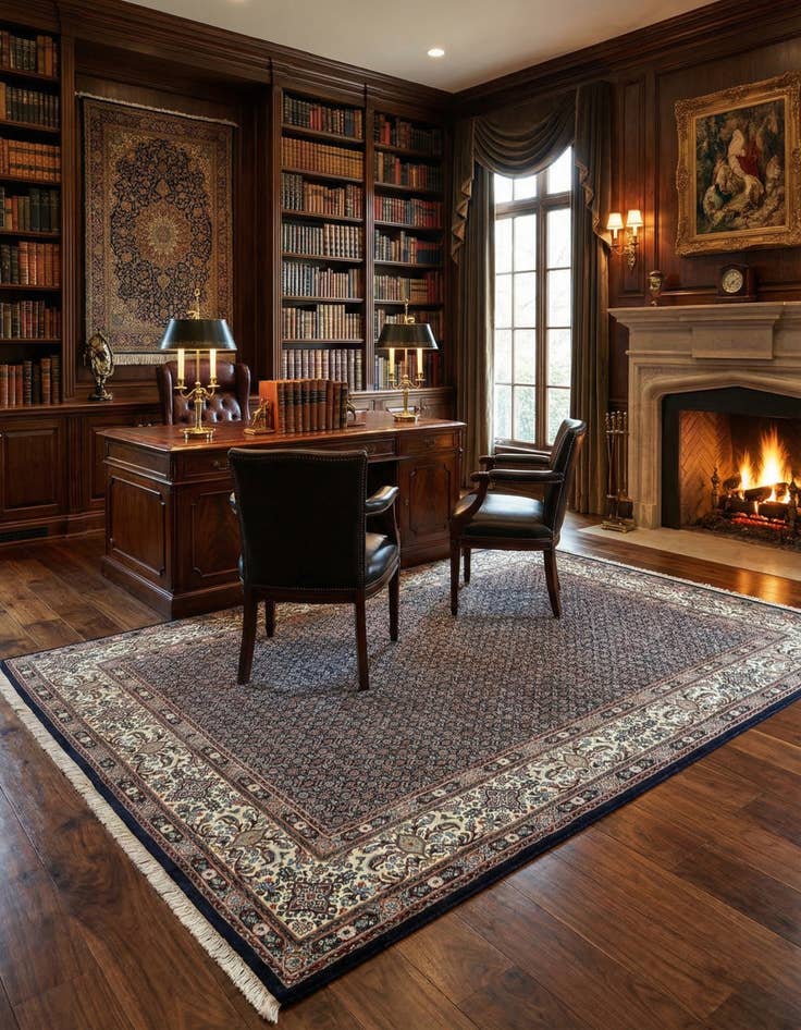 Detail image of  6' 6 x 9' 8 Mood Wool Rug