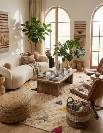 5' 8 x 8' 4 Hand Knotted Darya Wool Rug