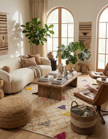 5' 8 x 8' 4 Hand Knotted Darya Wool Rug