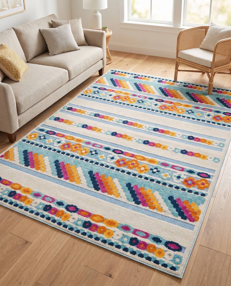 Detailansicht von 160cm x 245cm Leicht zu reinigen Aruba Innen- / Aussenbereich Teppich
