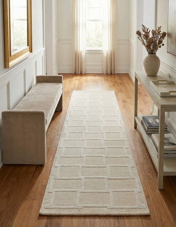 2' 9 x 9' 11 Hand Knotted Darya Wool Runner Rug