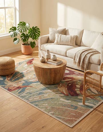 6' x 9' Easy-Clean Baja Indoor / Outdoor Rug