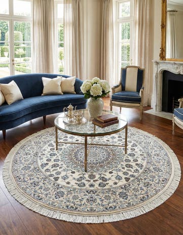 6' 6 x 6' 7 Nain Round Rug