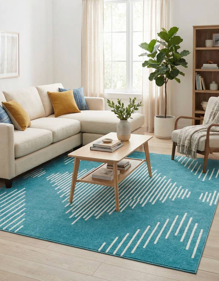 Detail image of  7' x 7' Kai Square Rug