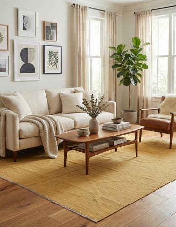5' 8 x 7' 10 Hand Woven Kilim Modern Wool Rug