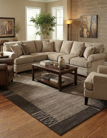 Dark Beige Loft Rug
