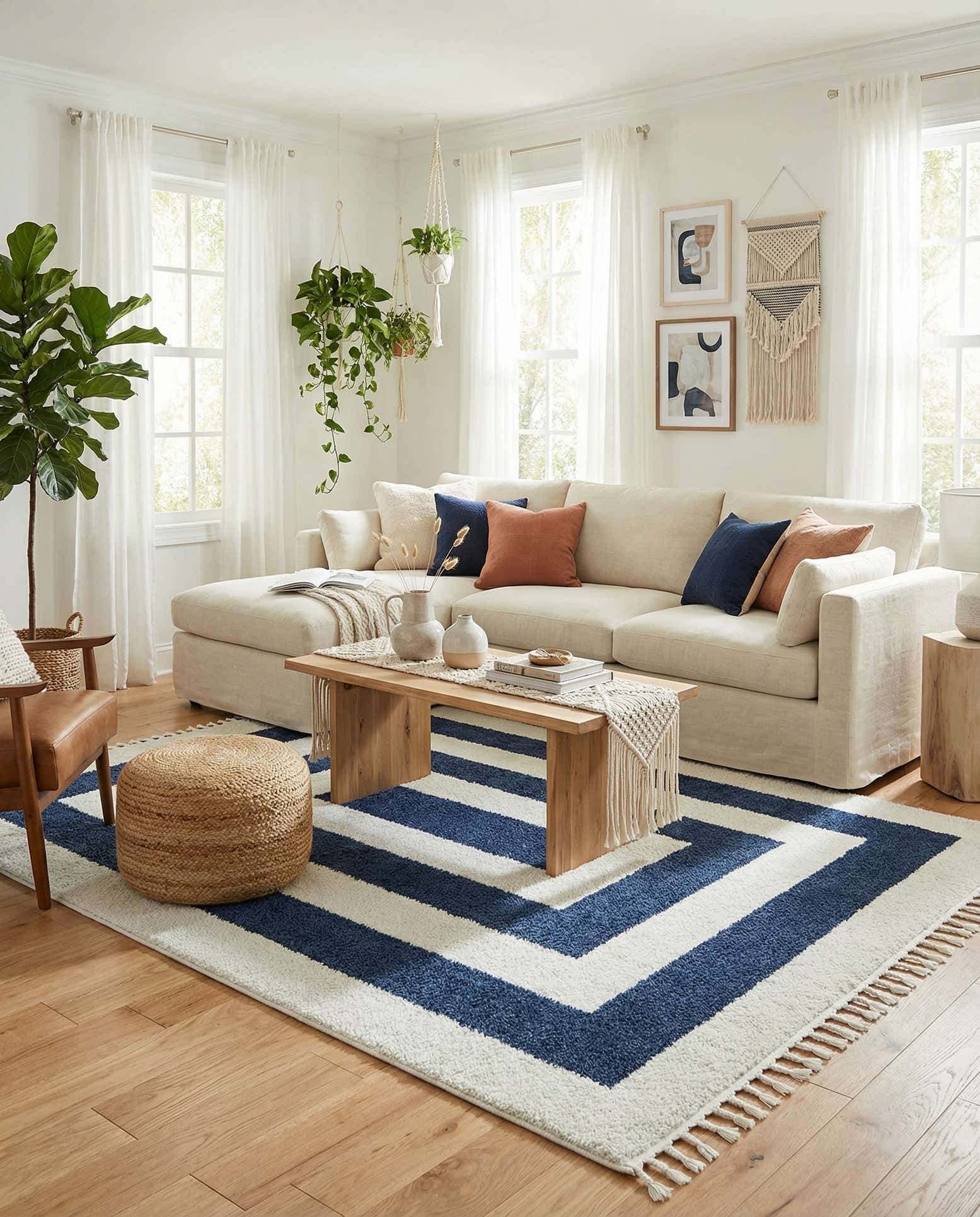 9' x 12' Boho Rug